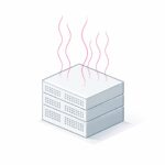 Il·lustració conceptual sobre la dissipació de calor en data centers